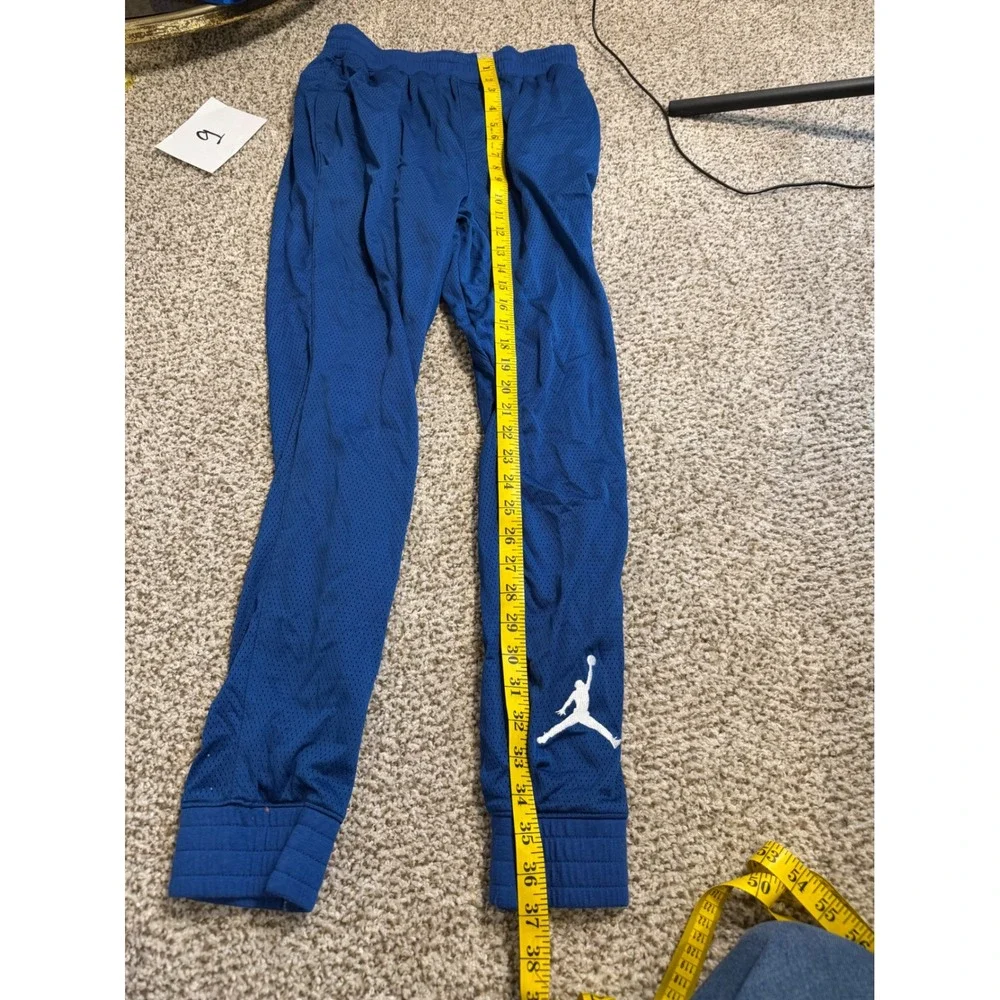 Jordan Boys Royal Blue Mesh Jogger Pants Jumpman XL 13-15 YRS